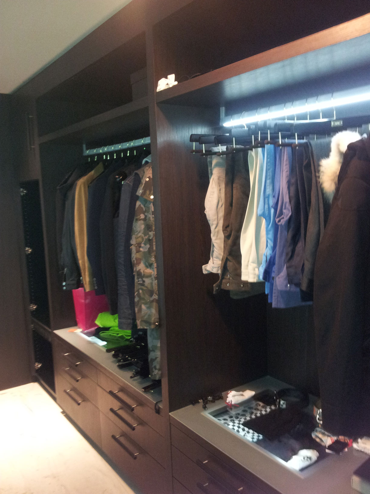 Custom Millwork Project Closet Oscar Granns